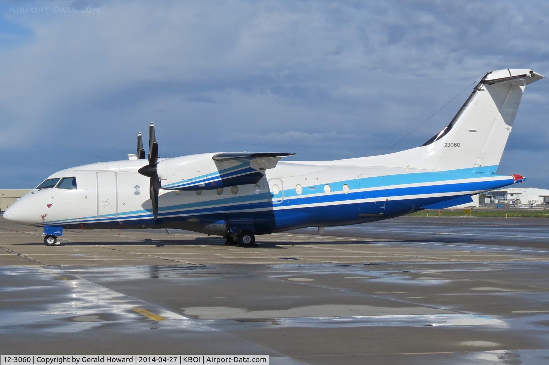 12-3060, 1995 Dornier C-146A Wolfhound (Do328-110) C/N 3060, Parked on south GA ramp. 524th Special Ops Sq., Cannon AFB, NM. Transferred to 492nd SOW, Duke Field, FL on 31 MAY 2017. Also registered as N360EF.