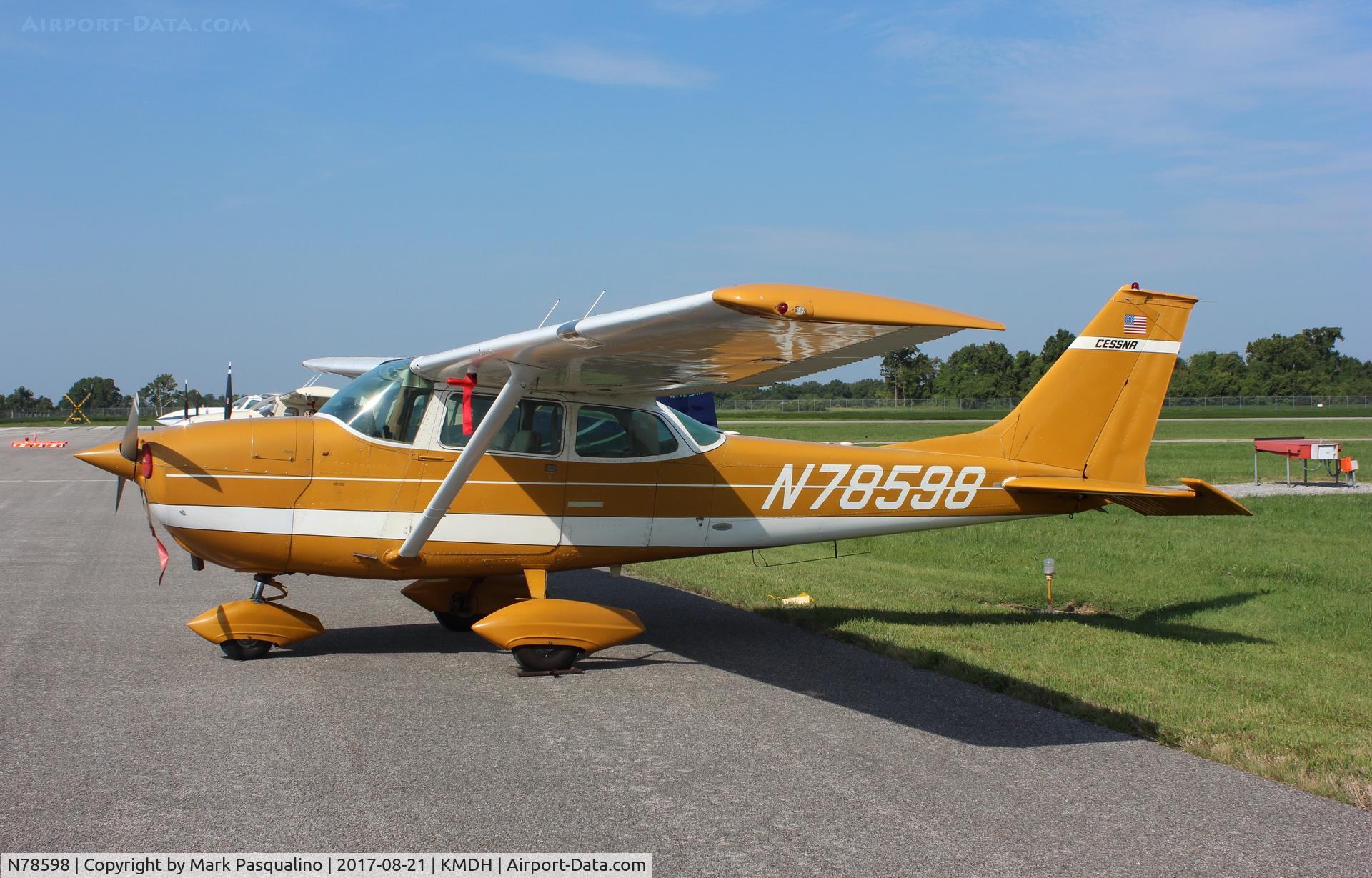 N78598, 1968 Cessna 172K Skyhawk C/N 17257680, Cessna 172K