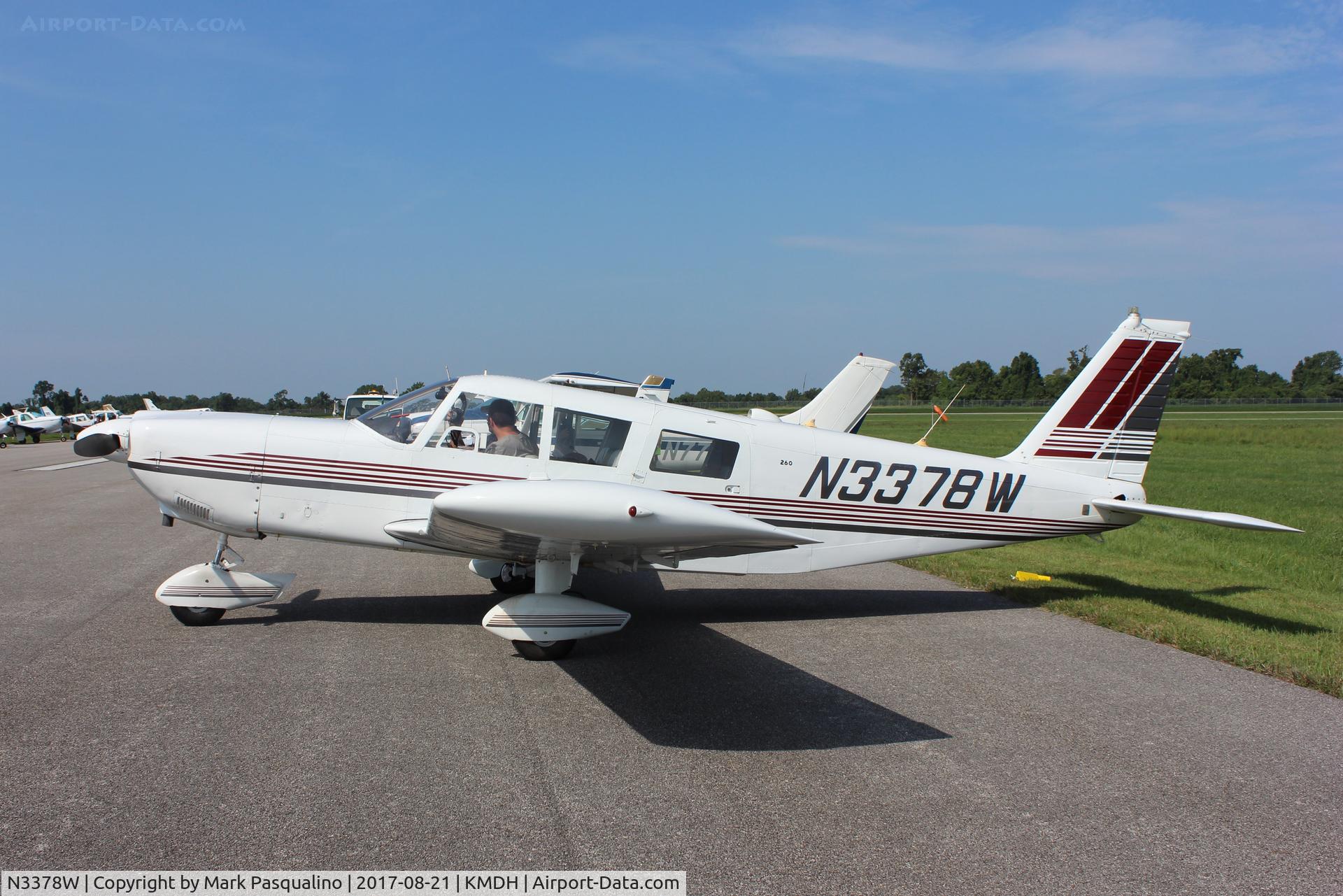 N3378W, 1965 Piper PA-32-260 Cherokee Six C/N 32-232, Piper PA-32-260