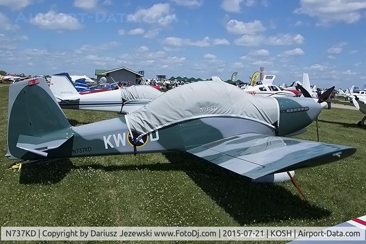 N737KD, 2007 Vans RV-8 C/N 81504, Vans RV-8  C/N 81504, N737KD