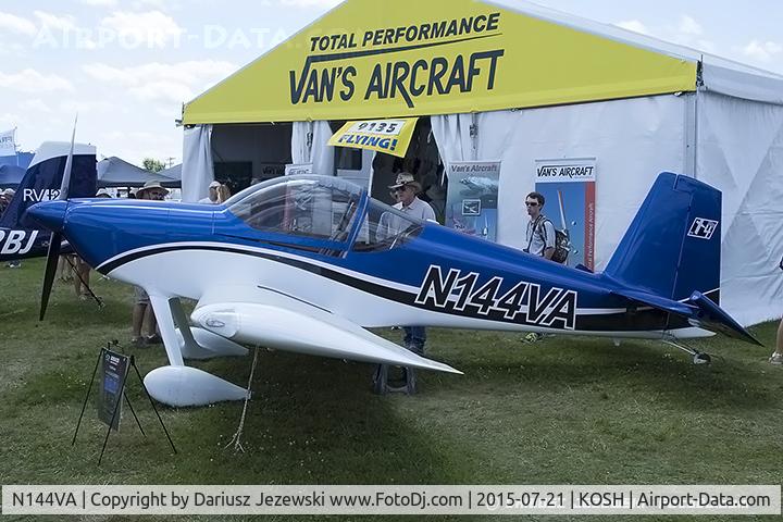 N144VA, 2015 Vans RV-14 C/N 140055, Vans RV-14  C/N 140055, N144VA