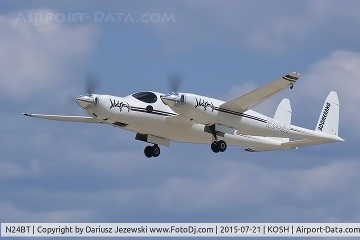 N24BT, 1996 Rutan Boomerang 202 C/N 001, Rutan Boomerang 202  C/N 1, N24BT