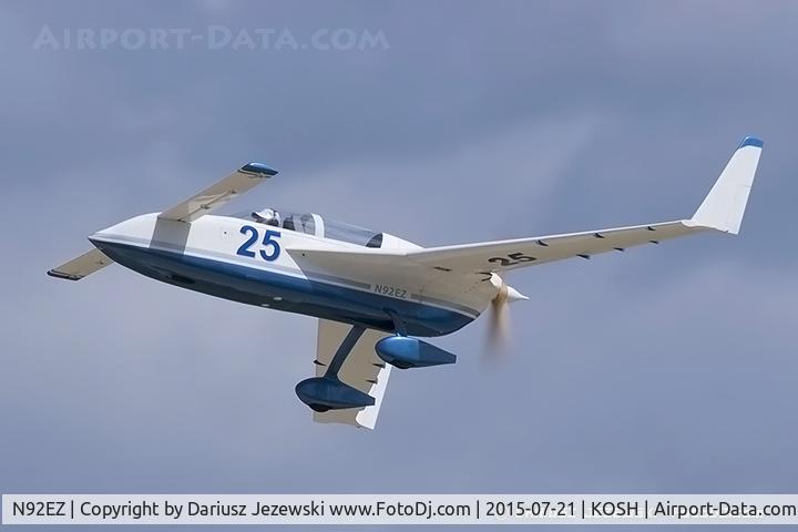 N92EZ, 1983 Rutan VariEze C/N 2052, Rutan VariEze  C/N 2052, N92EZ