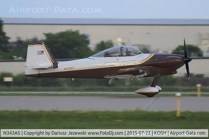 N343AS, 1992 Vans RV-4 C/N WM-2, Vans RV-4  C/N WM-2, N343AS