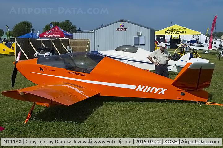 N111YX, Sonex Waiex C/N W0082, Sonex Waiex  C/N W0082, N111YX