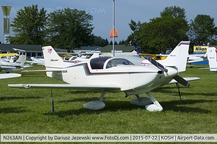 N263AN, 1985 Stoddard-Hamilton Glasair Super II FT C/N 544, Stoddard-Hamilton Glasair Super II TD  C/N 544, N263AN
