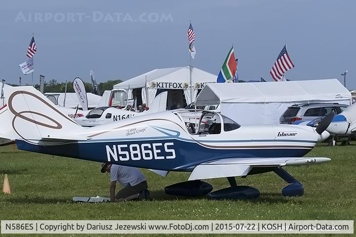 N586ES, 1989 Stoddard-Hamilton Glasair C/N 684, Stoddard-Hamilton Glasair  C/N 684, N586ES