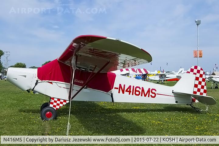 N416MS, 2008 American Legend Texas Sport C/N MS101, Texas Sport  C/N MS101 , N416MS