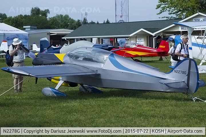 N2278G, 1978 Monnett Sonerai II C/N 445, Dunn James K  SONERAI - II  C/N 445, N2278G