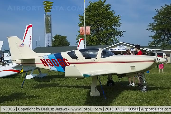 N90GG, 1990 Stoddard-Hamilton Glasair III C/N 3115, Stoddard-Hamilton Glasair III  C/N 3115, N90GG