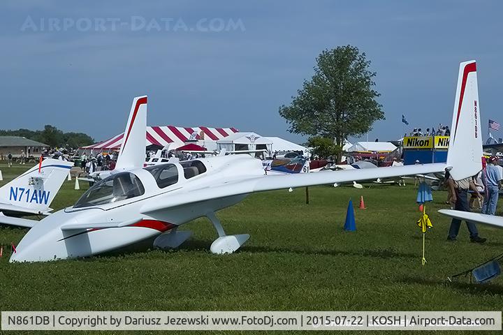 N861DB, Co-Z Cozy Mark III C/N 1 (N861DB), Co-Z Cozy Mk.III  C/N 1 (N861DB), N861DB