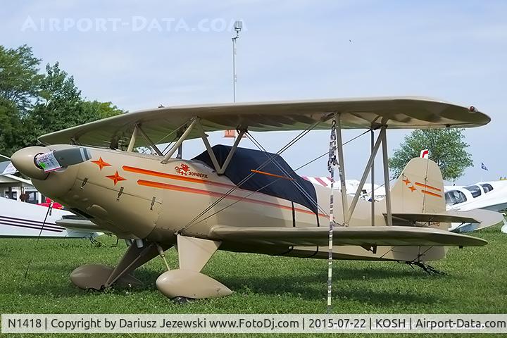N1418, 1985 Meek David S SUN DEVIL C/N DSM II, Sun Devil  C/N DSM II, N1418