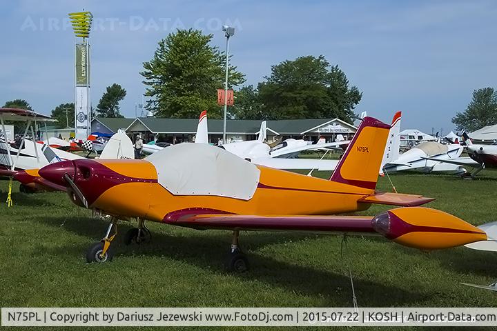 N75PL, 1975 Pazmany PL-2 C/N 113, Pazmany PL-2  C/N 113, N75PL