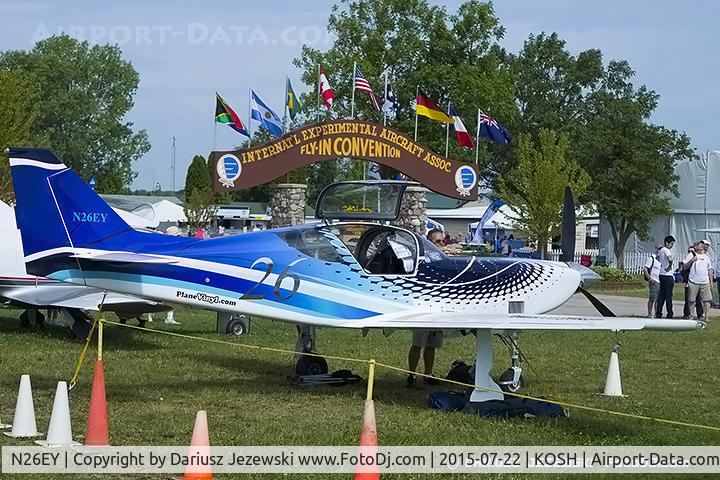 N26EY, 1988 Stoddard-Hamilton Glasair III C/N 3048, Glasair III  C/N 3048, N26EY