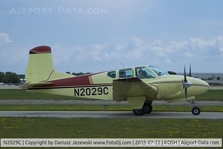 N2029C, 1959 Beech 95 Travel Air C/N TD-197, Beech 95  C/N TD-197, N2029C
