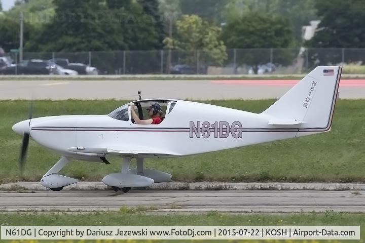 N61DG, 1985 Stoddard-Hamilton Glasair TG C/N 633, Glasair TG  C/N 633, N61DG