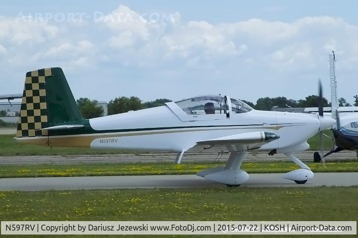 N597RV, 2007 Vans RV-7A C/N 70936, Vans RV-7A  C/N 70936, N597RV