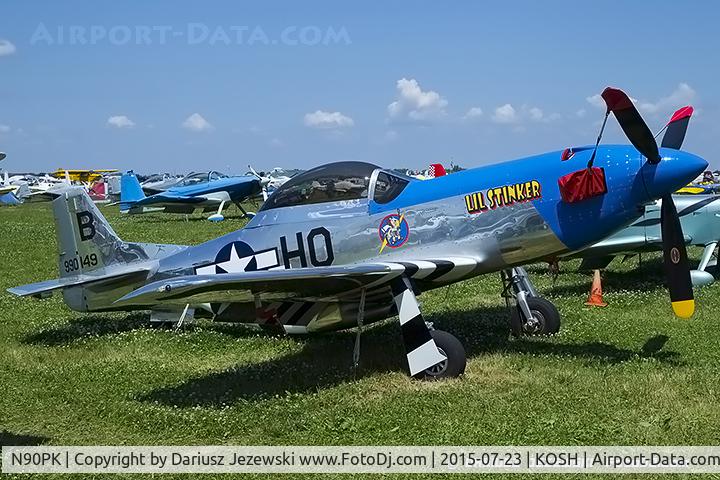 N90PK, 1999 Stewart 51 S-51D Mustang C/N 149, Stewart 51 S-51D Mustang  C/N 149, N90PK
