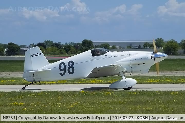 N825J, 1989 Bushby Midget Mustang M-1 C/N 703, Bushby Midget Mustang M-1  C/N 703, N825J