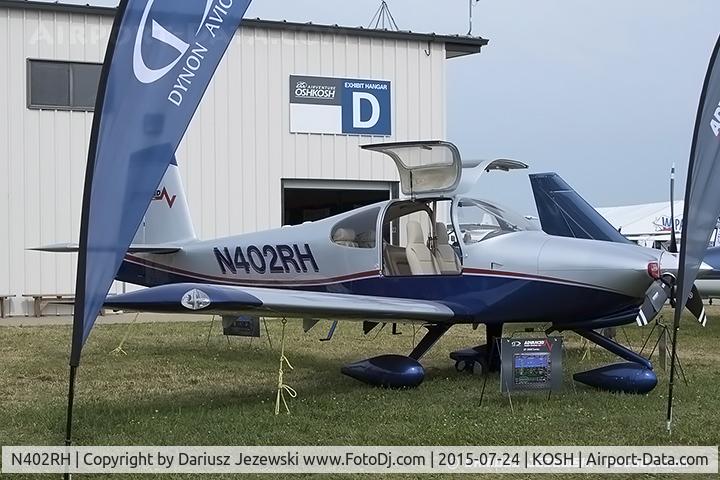 N402RH, 2008 Vans RV-10 C/N 40204, Vans RV-10  C/N 40204, N402RH