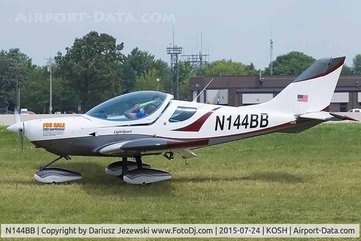N144BB, 2009 CZAW SportCruiser C/N 09SC263, Czaw SportCruiser  C/N 09SC263, N144BB