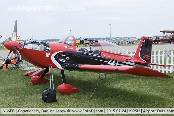 N66FB, 2001 Vans RV-8 C/N 81085, Vans RV-8  C/N 81085, N66FB