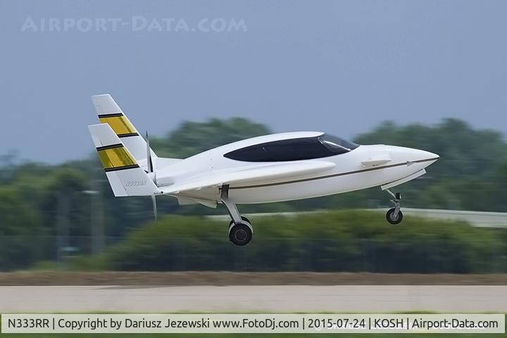 N333RR, 1993 Velocity Velocity C/N DMO121, Velocity Velocity  C/N DMO121, N333RR