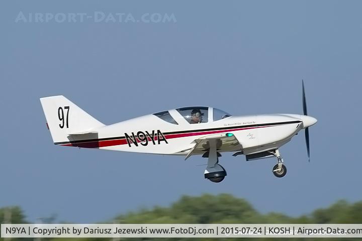 N9YA, Glasair Glastar CS-1 C/N 582R, Glasair Glastar GS-1  C/N 582R , N9YA