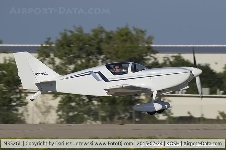 N352GL, Stoddard-Hamilton Glasair SH-2 C/N 305, Glasair SH-2  C/N 305, N352GL