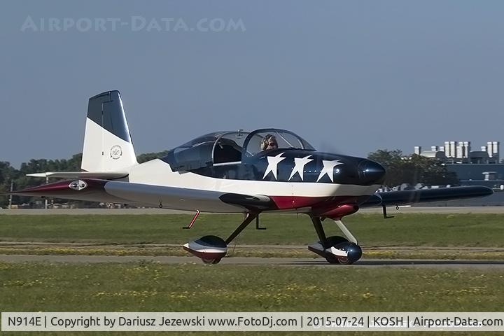 N914E, 2005 Vans RV-7A C/N 70599, Vans RV-7A  C/N 70599, N914E