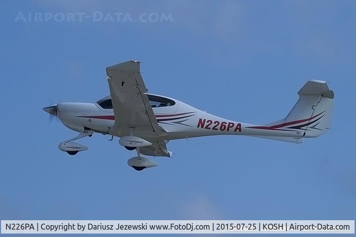 N226PA, Diamond DA-40 Diamond Star C/N 40.1087, Diamond DA-40 Diamond Star  C/N 40.1087, N226PA