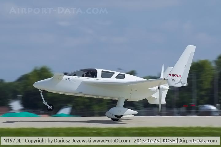 N197DL, 2001 Co-Z Cozy Mark IV C/N 0586, Co-Z Cozy Mark IV  C/N 586, N197DL