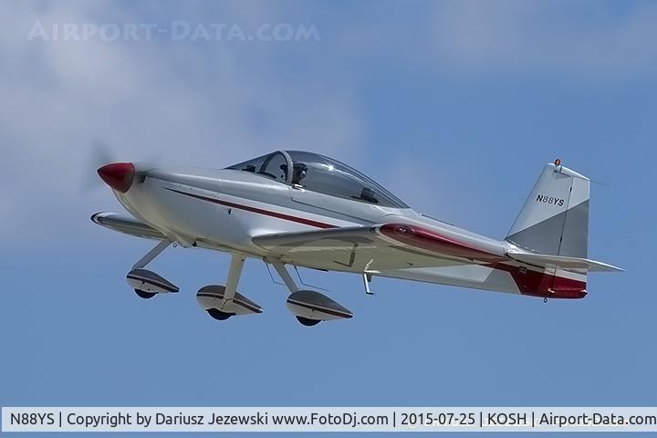N88YS, 2001 Vans RV-8A C/N 80879, Vans RV-8A  C/N 80879, N88YS