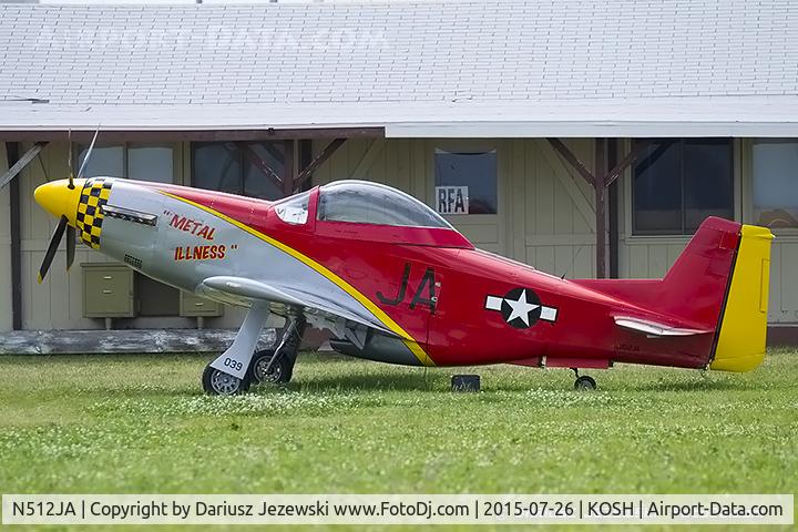 N512JA, Titan T-51 Mustang C/N 39, Titan T-51 Mustang  C/N 39, NX512JA