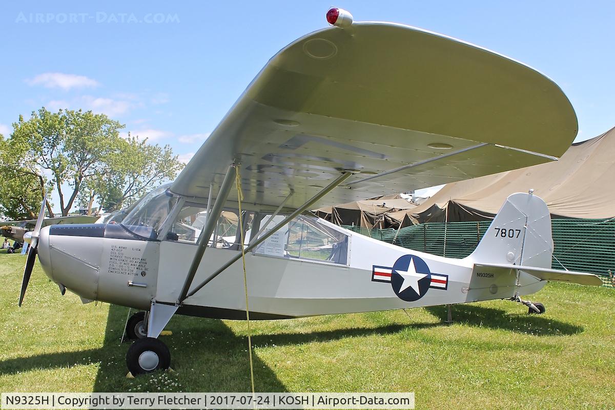 N9325H, Aeronca 7BCM C/N 47-807, At 2017 EAA Airventure at Oshkosh