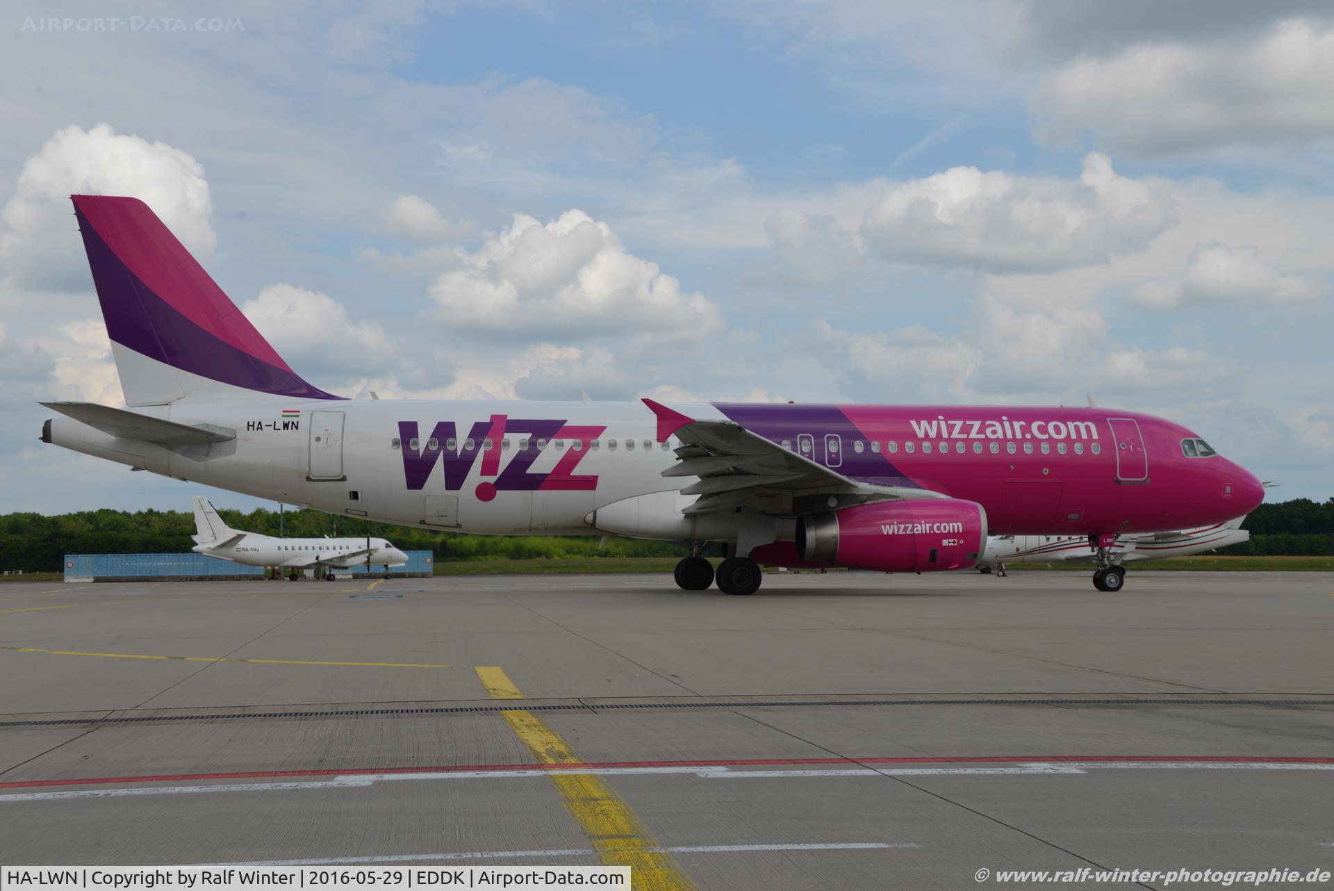HA-LWN, 2011 Airbus A320-232 C/N 4741, Airbus A320-232 - W6 WZZ Wizz Air - 5075 - HA-LWN - 29.05.2016 - CGN