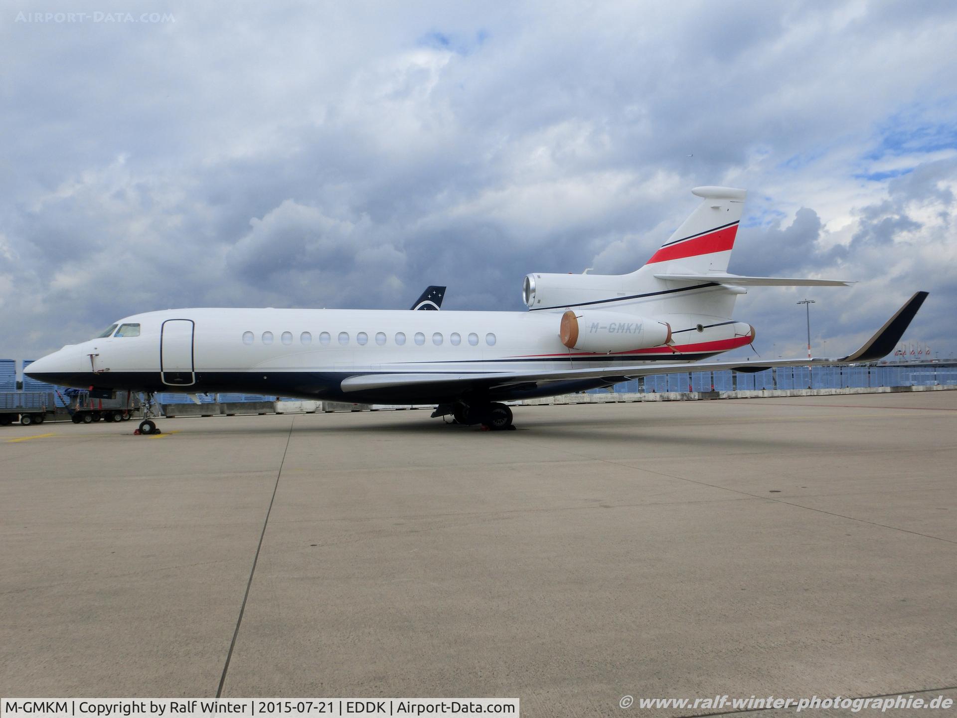 M-GMKM, 2012 Dassault Falcon 7X C/N 183, Dassault Falcon 7X - MKAir7X based Australia flying for Kylie Minogue - 183 - M-GMKM - 21.07.2015 - CGN