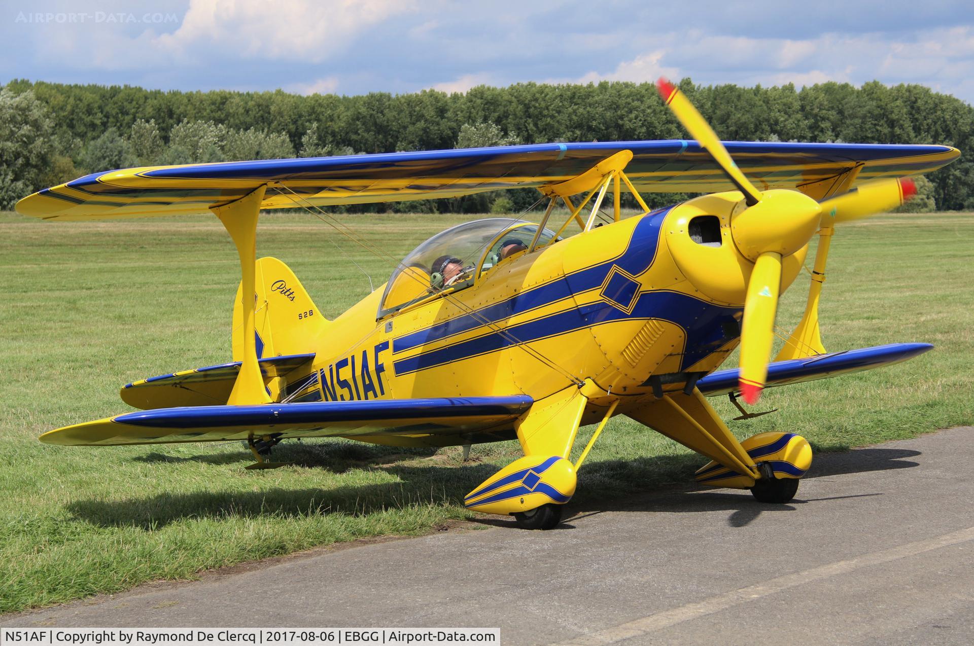 N51AF, Christen Pitts S-2B Special C/N 5082, Tailwheelmeet at Overboelare.