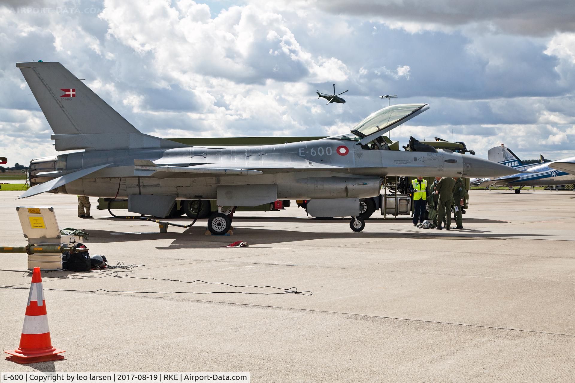 E-600, 1980 SABCA F-16AM Fighting Falcon C/N 6F-35, Roskilde Air Show 19.8.2017