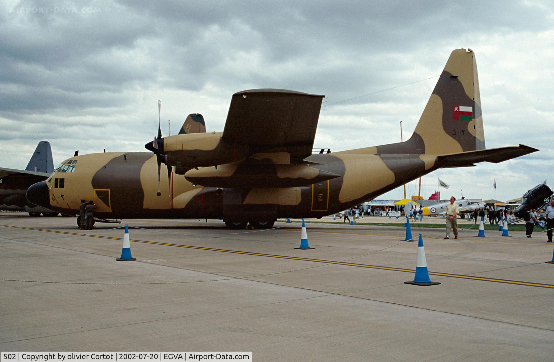 502, 1981 Lockheed C-130H Hercules C/N 4916, RIAT 2002