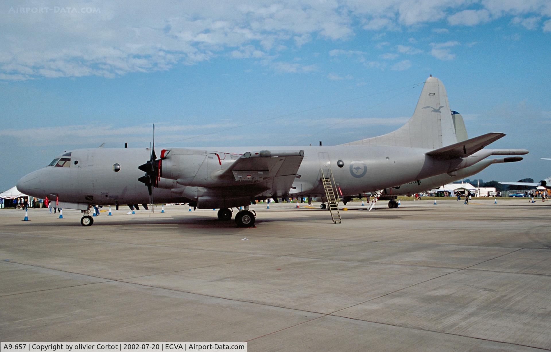 A9-657, Lockheed EAP-3C Orion C/N 285D-5780, RIAT 2002