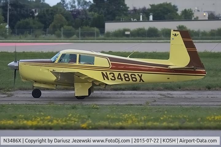 N3486X, 1966 Mooney M20C Ranger C/N 3423, Mooney M20C Ranger  C/N 3423, N3486X