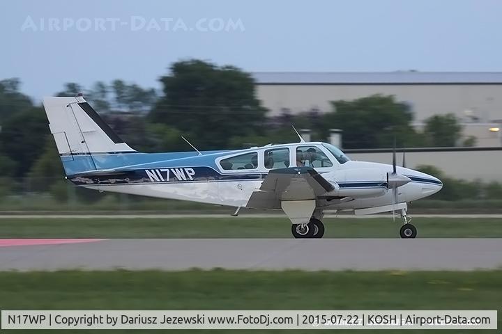 N17WP, 1964 Beech 95-B55 Baron Baron C/N TC-578, Beech 95-B55 Baron  C/N TC-578, N17WP