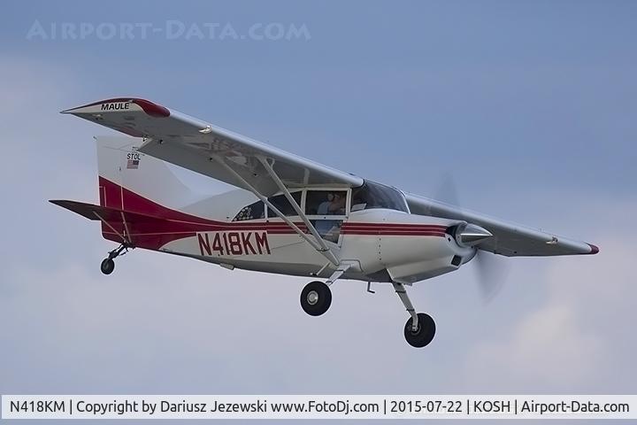 N418KM, 2002 Maule M-7-235C Orion C/N 25075C, Maule M-7-235C Orion  C/N 25075C, N418KM
