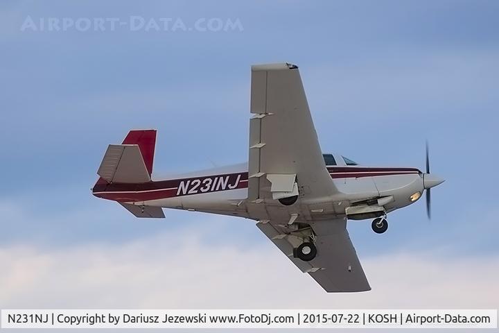 N231NJ, 1980 Mooney M20K C/N 25-0324, Mooney M20K  C/N 25-0324, N231NJ