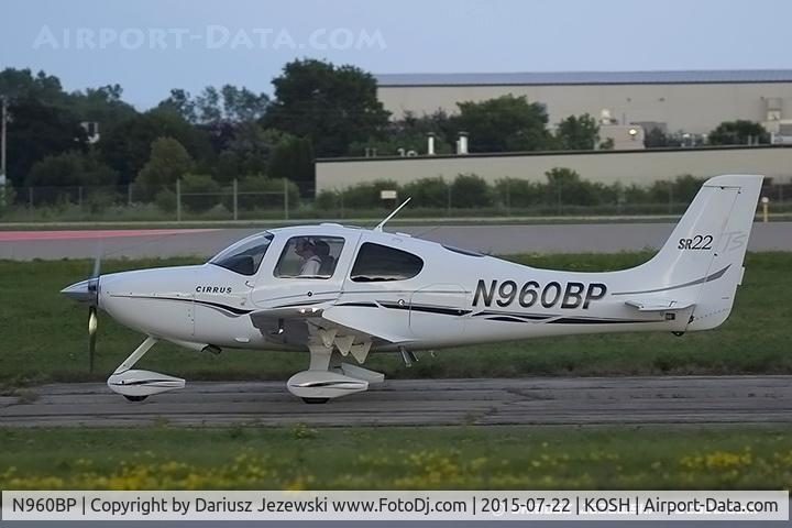 N960BP, 2004 Cirrus SR22 GTS C/N 1110, Cirrus SR22 GTS  C/N 1110, N960BP