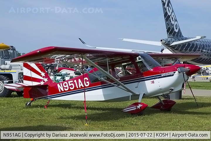 N951AG, 1999 American Champion 8KCAB Decathlon C/N 850-99, American Champion 8KCAB Decathlon  C/N 850-99, N951AG