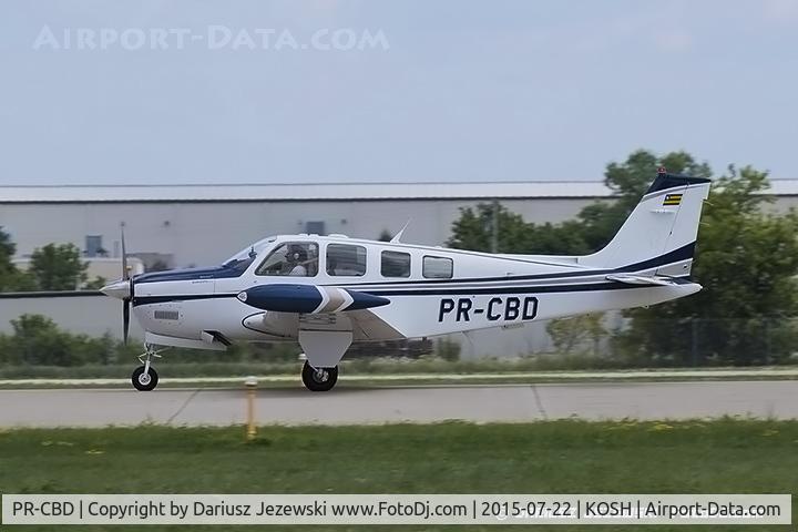 PR-CBD, Beechcraft G36 Bonanza C/N E-3899, Beech G36 Bonanza  C/N E-3899, PR-CBD