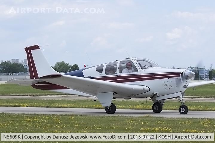 N5609K, 1964 Beech 35-B33 Debonair C/N CD-746, Beech 35-B33 Debonair  C/N CD-746, N5609K