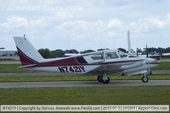N7421Y, 1964 Piper PA-30 Twin Comanche C/N 30-486, Piper PA-30 Twin Comanche  C/N 30-486, N7421Y